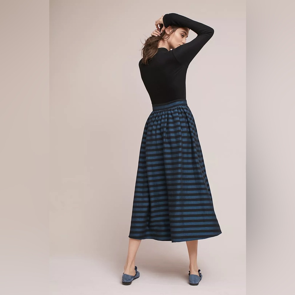 MARA HOFFMAN Long Linen Skirt - Picture 4 of 9